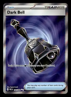 Dark Bell 106/084 Holo Ultra Rare Pitch Black Pokemon Card - Image 2