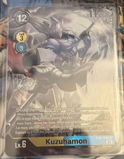 Kuzuhamon (Alternate Art) EX4-030 SR Digimon Card Game - Image 1