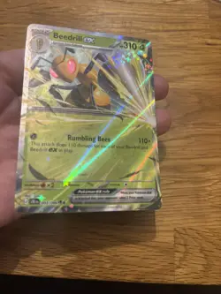 Beedrill ex 003/086 Pokemon Card Chaos Rising - Holo Rare Art - Pokemon Card - Image 4