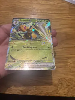 Beedrill ex 003/086 Pokemon Card Chaos Rising - Holo Rare Art - Pokemon Card - Image 5