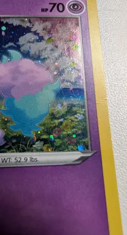 Pokemon Card Sword & Shield Promo Galarian Ponyta SWSH013 Holo HD SWIRL - Image 3