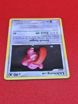 Pokemon Tcg Lickitung 80/127 Platinum Card Non Holo - Image 3