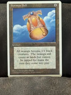 Kormus Bell Artifact Christopher Rush English Magic the Gathering Unlimited MTG - Image 1