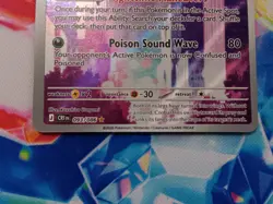 Pokemon TCG: Crobat Illustration Rare 93/86 ME04: Chaos Rising Near Mint - Image 3