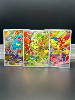Pokemon First Partner Series 2 Johto 046 Chikorita 047 Cyndaquil 048 Totodile - Image 1