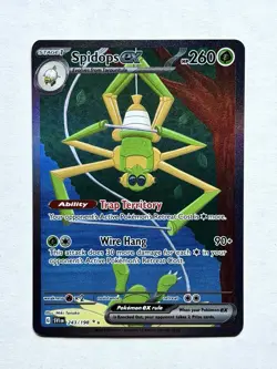 Spidops ex 243/198 SIR Holo | Scarlet & Violet Base Set | Pokemon TCG English NM - Image 2