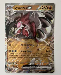 Lycanroc EX - 117/193 - JUMBO Promo Card - Pokemon TCG - Mint - Image 1