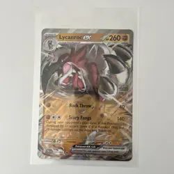 Lycanroc EX - 117/193 - JUMBO Promo Card - Pokemon TCG - Mint - Image 3