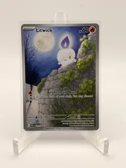 Litwick 101/086 Pokemon Sv: White Flare NM + - Image 1