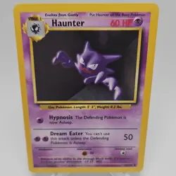 Nintendo Pokemon TCG Haunter Fossil 21/62 Unlimited Regular Uncommon 60 HP - Image 1