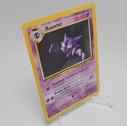 Nintendo Pokemon TCG Haunter Fossil 21/62 Unlimited Regular Uncommon 60 HP - Image 3