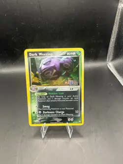 Dark Weezing 42/109 Team Rocket Returns Stamped Reverse Holo Pokemon - Image 1