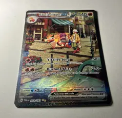 Pokemon Skeledirge ex Special Illustration Rare 258/193 SV02 Full Art Holo - Image 2