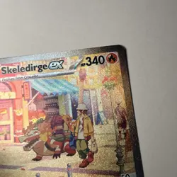 Pokemon Skeledirge ex Special Illustration Rare 258/193 SV02 Full Art Holo - Image 5