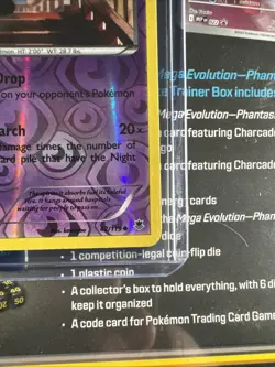 Lampent 42/119 Uncommon Phantom Forces Pokemon Reverse Holo LP - Image 4