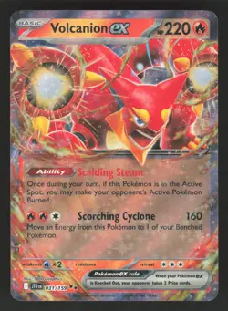 Volcanion ex 031/159 Pokemon TCG SV09: Journey Together NM - Image 1