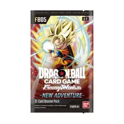 Bandai DBZ Card Game Fusion World - New Adventure Booster Pack New - Image 1