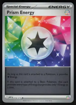 Prism Energy 216/217 Ascended Heroes Reverse Holo Uncommon NM/M Pokemon - Image 1
