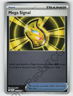 Mega Signal 193/217 Ascended Heroes C Reverse Holo NM/M Pokemon - Image 1