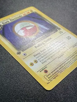 Dark Electrode 1st Edition 34/82 Team Rocket Pokemon TCG LP - Image 2