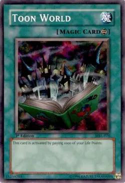 Toon World Unlimited Super Rare Magic Ruler MRL-076 NM - Image 1