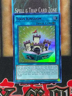 Yugioh Toon Kingdom DLCS-EN074 Ultra Rare 1st Ed PURPLE NM - Image 1