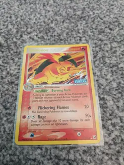 Pokemon Typhlosion TCG Unseen Forces Holo Card 17/115 Reverse Stamped - Image 1