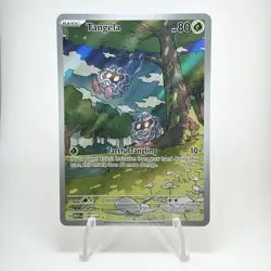 Tangela 178/165 Scarlet & Violet 151 Illustration Rare NM Pokemon TCG Card - Image 1