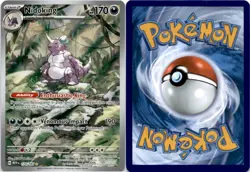 Pokemon TCG Nidoking Illustration Rare Card 174/165 Scarlet & Violet 151 Series - Image 1