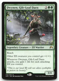 MTG Dwynen, Gilt-Leaf Daen R Magic Origins 172 MP - Image 1