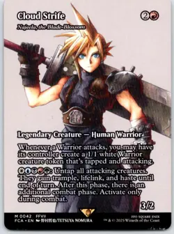 Cloud Strife - Najeela, the Blade-Blossom (Showcase) 42 FINAL FANTASY MTGNM - Image 1