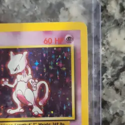Mewtwo 10/102 Pokemon TCG 1999 Base Set Holo Unlimited Rare HP - Image 4
