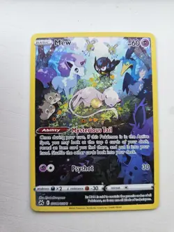 2023 Pokemon Sword & Shield Crown Zenith Galarian Gallery Mew #GG10/GG70 - Image 1