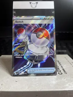 Pokemon TCG - Switch Phantasmal Flames 123/094 Full Art Rare - Image 1
