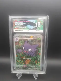 Pokemon TCG Haunter 022/021 - Gengar ex Mega Start Set - ACE 10 - GEM MINT - Image 1