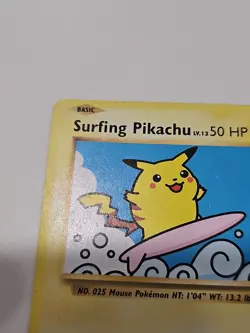 Surfing Pikachu 111/108 Secret Rare Evolutions Pokemon Moderately Played - Image 5