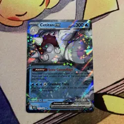 Cetitan ex 65/182 Pokemon TCG SV10: Destined Rivals NM - Image 1