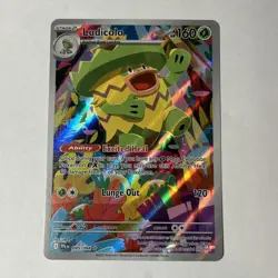 Ludicolo 095/094 Illustration Rare Phantasmal Flames Pokemon TCG - MINT #3 - Image 1
