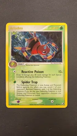 Ariados unseen Forces Reverse Holo Rare 2/115 English Stamped - Image 1