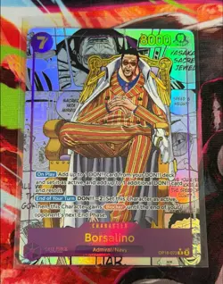 One Piece OP16-073 Borsalino Manga Rare OP16 Sacred Jewel NM/MINT - Image 1