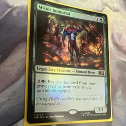 Mister Immortal (Foil) - MSC 0727 - Pack Fresh Condition - MTG - Image 2