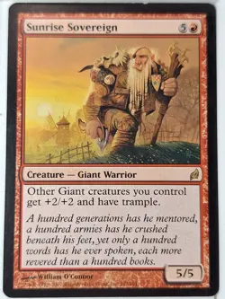 Sunrise Sovereign - Lorwyn - Magic the Gathering MTG Nice! - Image 1