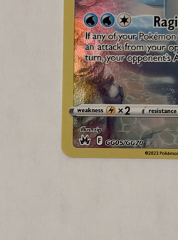 Lapras GG05/GG70 SWSH: Crown Zenith: Galarian Gallery Holo Pokemon Card NM - Image 3