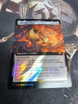 The One Ring (Extended Art) (Surge Foil) -Foil Near Mint MTG - Image 1