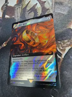 The One Ring (Extended Art) (Surge Foil) -Foil Near Mint MTG - Image 2