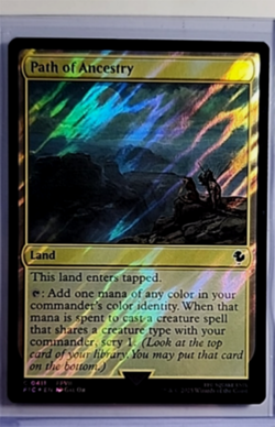 2025 MTG Magic The Gathering FIC Final Fantasy Surge Foil #411 Path of Ancestry - Image 1