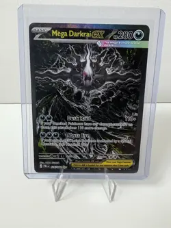 Mega Darkrai ex 116/084 Pitch Black Special Illustration Rare PokemonTCG English - Image 1