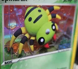 Graded CGC 9 Spinarak Reverse Holo #75/115 EX Unseen Forces Pokemon TCG Pop 9 - Image 4