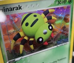 Graded CGC 9 Spinarak Reverse Holo #75/115 EX Unseen Forces Pokemon TCG Pop 9 - Image 5