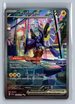 Miraidon ex 244/198 Special Illustration Rare Scarlet & Violet Pokemon Holo NM/M - Image 1